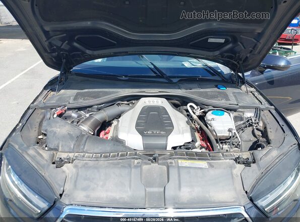 WAUWGAFCXGN005259 2016 AUDI A7 Black Vista trasera