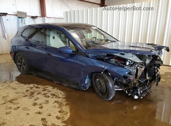 WB523CF00SCU53668 2025 BMW IX Blue Przód prawy