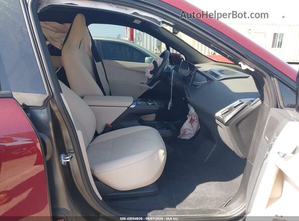 WB523CF05SCT40718 2025 BMW IX Бордовый Вид салона спереди