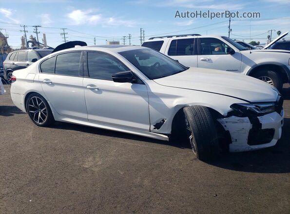 WBA13AG06MCF92046 2021 BMW 5 SERIES White Przód prawy