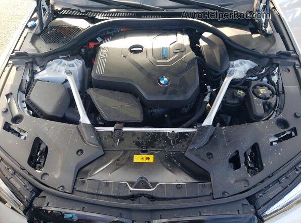 WBA13AG06MCF92046 2021 BMW 5 SERIES White Widok wnętrza z tyłu