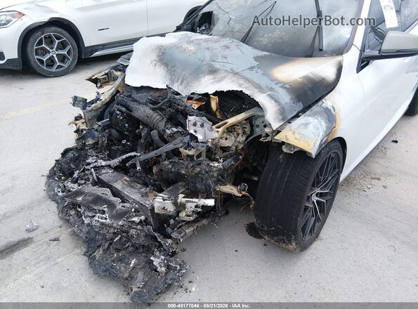 WBA13AL02M7H77497 2021 BMW M2 Белый Вид задней части салона
