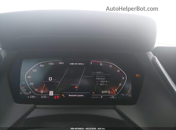 WBA13AL07R7R64156 2024 BMW M2 Gray Հետևի նստատեղերի տեսք