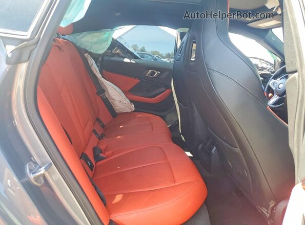 WBA13AL08N7K94935 2022 BMW M2 Gray Հետևի նստատեղերի տեսք