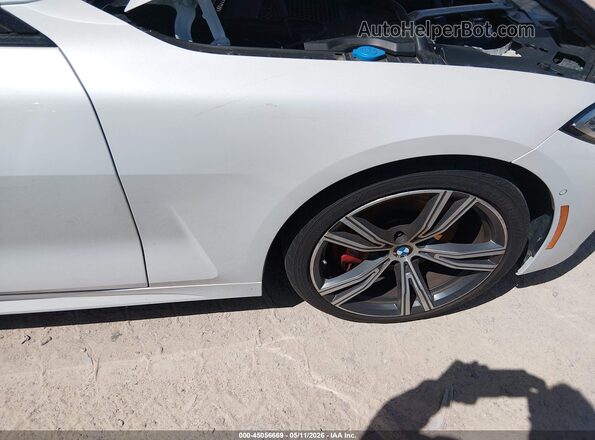 WBA13AR09MCF80714 2021 BMW M4 White წინა ხედი