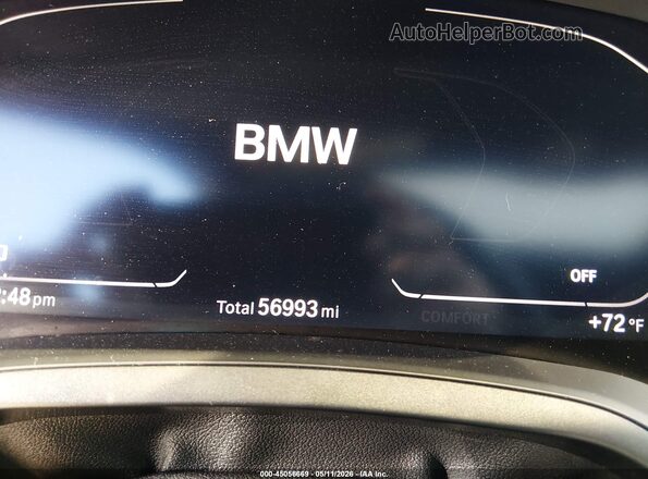 WBA13AR09MCF80714 2021 BMW M4 White უკანა სავარძლების ხედი