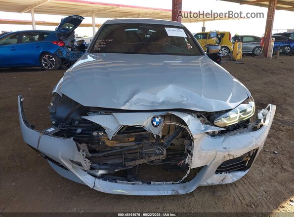 WBA13AW07NFM46298 2022 BMW 7 SERIES Gray უკანა სალონის ხედი