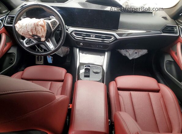 WBA13AW08RFR08311 2024 BMW M4 Black Вид панелі приладів