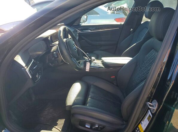WBA13BJ03PCL44627 2023 BMW 5 SERIES Black Vista interior delantera