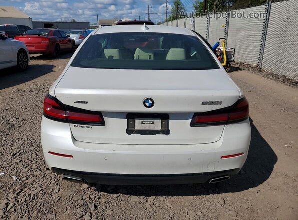 WBA13BJ09PWX91168 2023 BMW 5 SERIES White Vista trasera