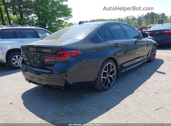 WBA13BK09MCG98116 2021 BMW 5 SERIES Dark Blue უკანა მარჯვენა