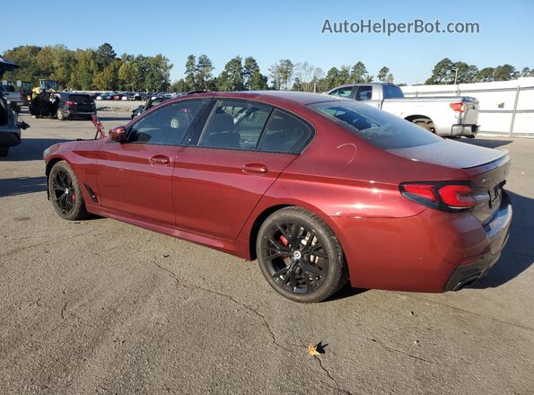 WBA13BK0XPCM10329 2023 BMW M5 Красный Задняя левая четверть