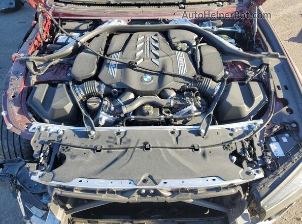 WBA13BK0XPCM10329 2023 BMW M5 Красный Вид задней части салона