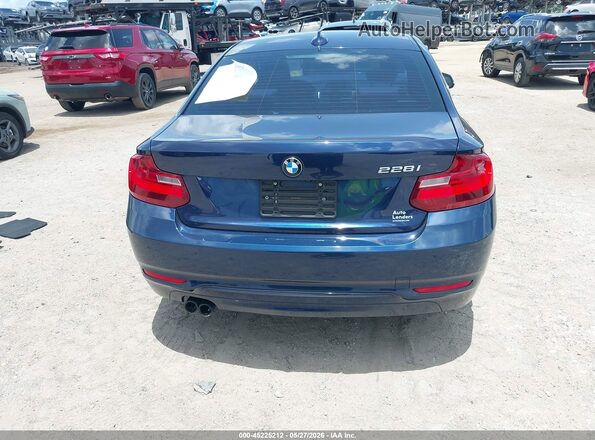 WBA1F9C57GV742372 2016 BMW 2 SERIES Navy 