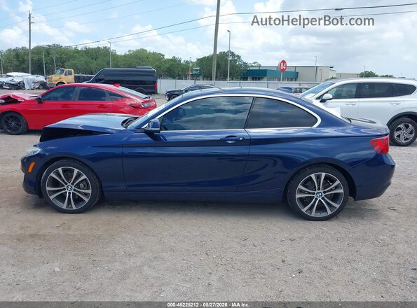 WBA1F9C57GV742372 2016 BMW 2 SERIES Navy Панорамный вид салона 360°