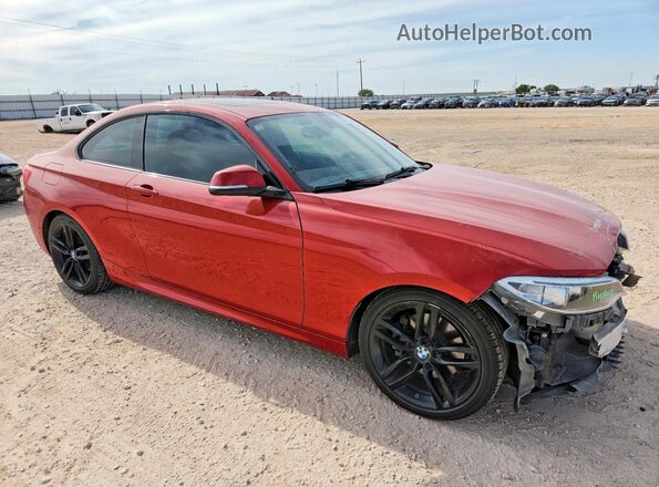 WBA1F9C5XGV545003 2016 BMW 2 SERIES Red Delantero derecho