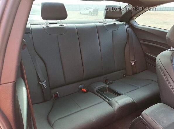 WBA1F9C5XGV545003 2016 BMW 2 SERIES Red Vista de los asientos traseros