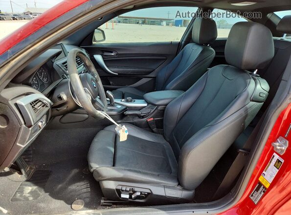 WBA1F9C5XGV545003 2016 BMW 2 SERIES Red Vista interior delantera