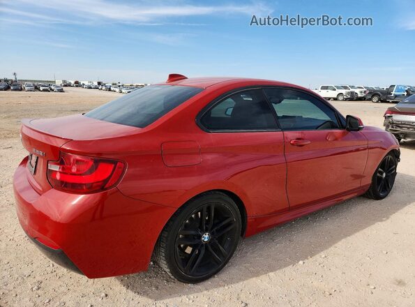 WBA1F9C5XGV545003 2016 BMW 2 SERIES Red Trasero derecho
