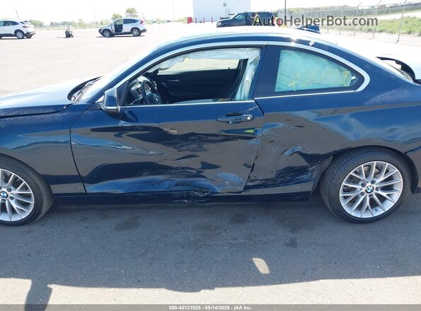 WBA1G9C53GV726683 2016 BMW 2 SERIES Blue Widok z przodu
