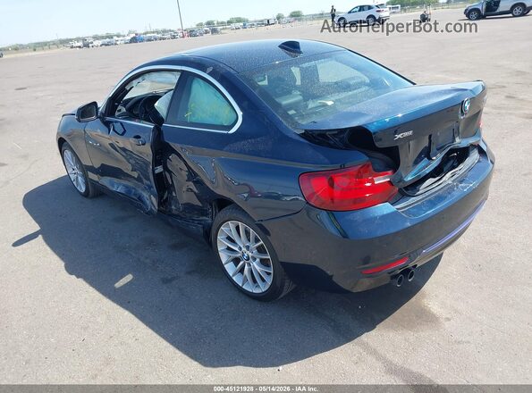 WBA1G9C53GV726683 2016 BMW 2 SERIES Blue Tył lewy