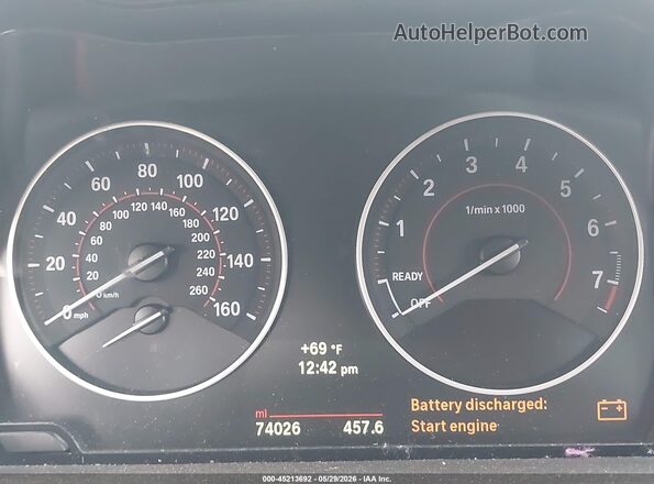 WBA1J7C56GV359509 2016 BMW M2 Black Հետևի նստատեղերի տեսք