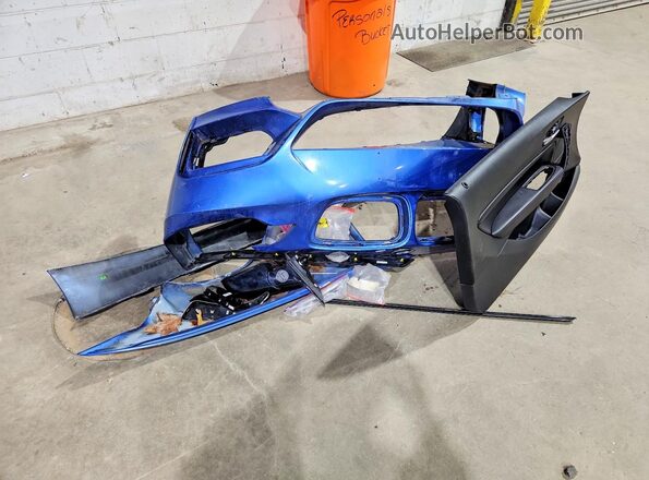 WBA1J9C54GV696000 2016 BMW M2 Blue ძრავის განყოფილების ხედი