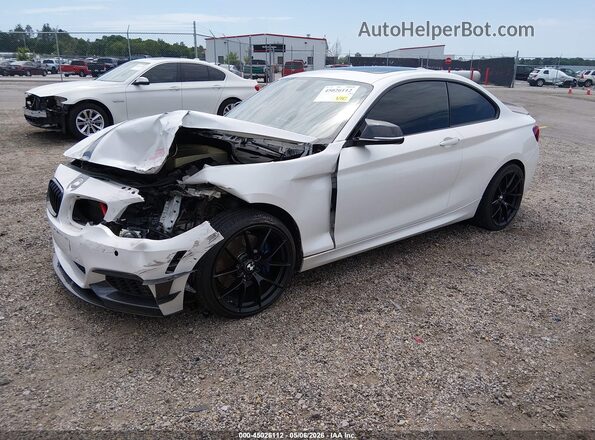 WBA1J9C5XGV696552 2016 BMW M2 Белый Передняя левая четверть