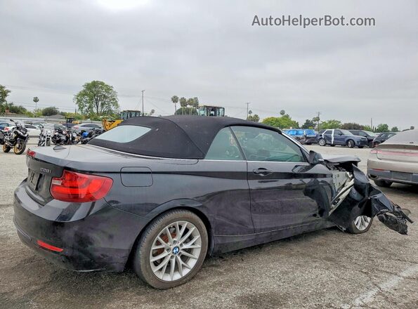 WBA1K9C57GV321893 2016 BMW 2 SERIES Black Задня права чверть