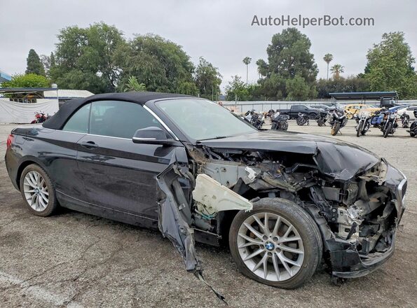 WBA1K9C57GV321893 2016 BMW 2 SERIES Black Передня права чверть