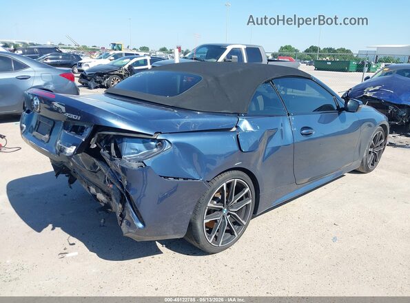 WBA23AT02MCH17120 2021 BMW 4 SERIES Blue უკანა მარჯვენა
