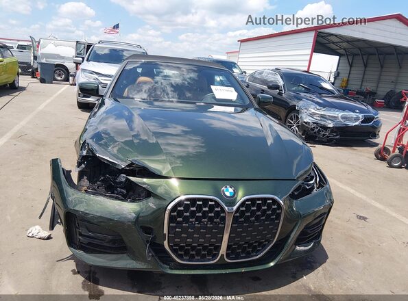WBA23AT04MCH58610 2021 BMW 7 SERIES Green წინა ხედი