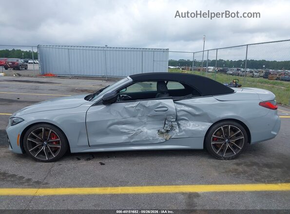 WBA23AT04RCP10612 2024 BMW 4 SERIES Gray Vista interior de 360 grados