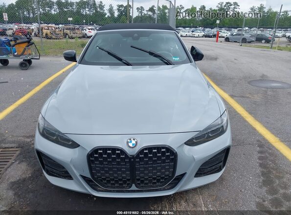 WBA23AT04RCP10612 2024 BMW 4 SERIES Gray Vista del cuadro de instrumentos