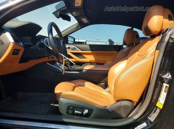 WBA23AT07MCG26408 2021 BMW 4 SERIES Black Սալոնի դիմացի տեսք