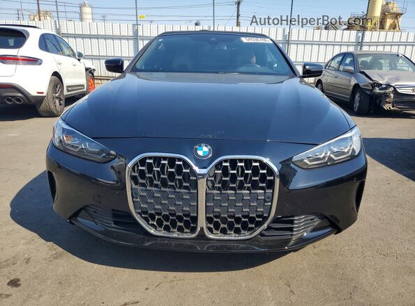 WBA23AT07MCG26408 2021 BMW 4 SERIES Black Դիմացի տեսք