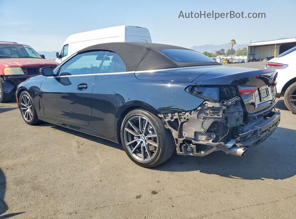 WBA23AT07MCG26408 2021 BMW 4 SERIES Black Հետևի ձախ
