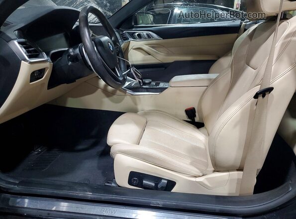 WBA23AT08NCH85049 2022 BMW 4 SERIES Black Vista interior delantera
