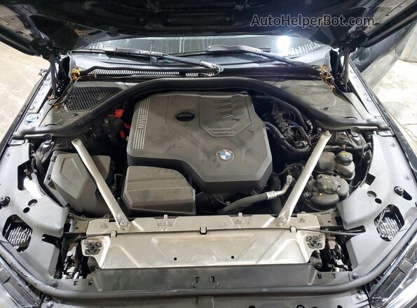 WBA23AT08NCH85049 2022 BMW 4 SERIES Black Vista interior trasera
