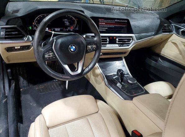 WBA23AT08NCH85049 2022 BMW 4 SERIES Black Vista del salpicadero
