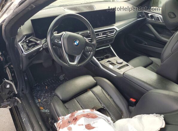 WBA23AT09RCN56706 2024 BMW 4 SERIES Black Dashboard view