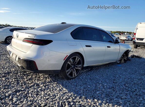 WBA23EH00PCN09836 2023 BMW 7 SERIES White Հետևի աջ