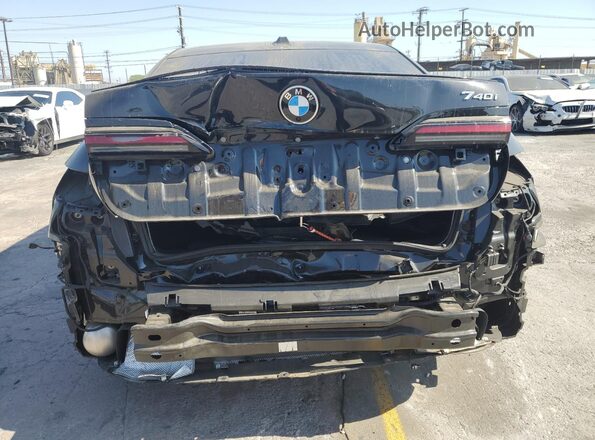 WBA23EH00RCR07387 2024 BMW 7 SERIES Black Rear view