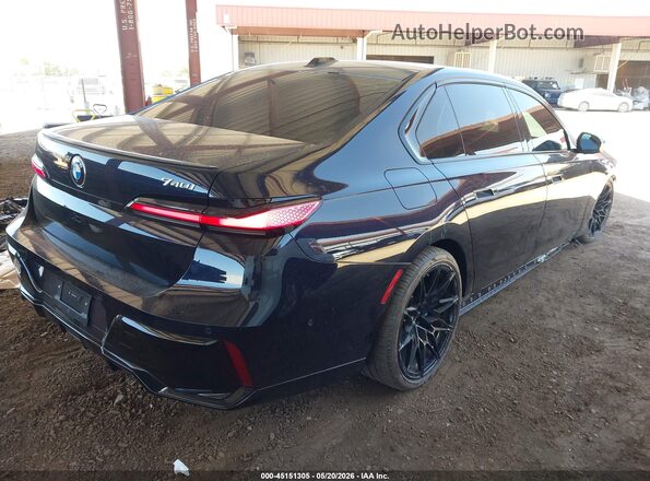 WBA23EH01SCV65891 2025 BMW 7 SERIES Black Задня права чверть