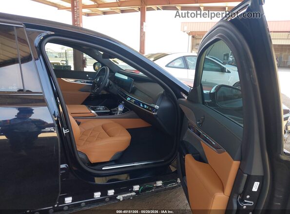 WBA23EH01SCV65891 2025 BMW 7 SERIES Black Вид салону спереду