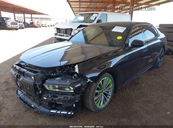 WBA23EH01SCV65891 2025 BMW 7 SERIES Black Передня ліва чверть