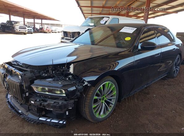 WBA23EH01SCV65891 2025 BMW 7 SERIES Black Вид спереду