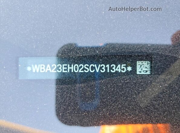 WBA23EH02SCV31345 2025 BMW 7 SERIES Gray Вид підкапотного простору