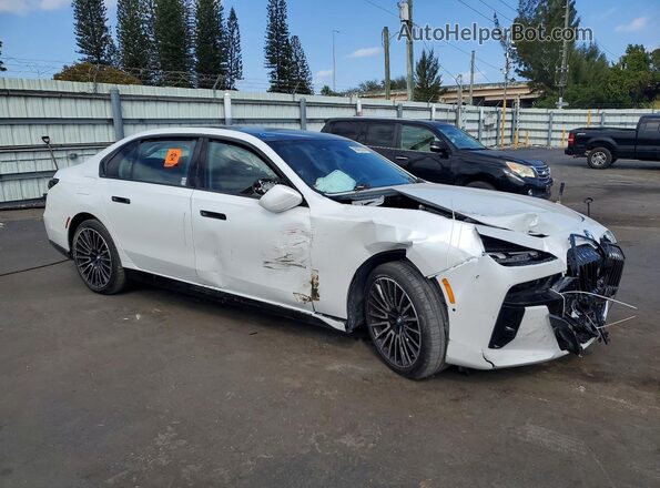 WBA23EH03SCT34734 2025 BMW 7 SERIES White Передня права чверть