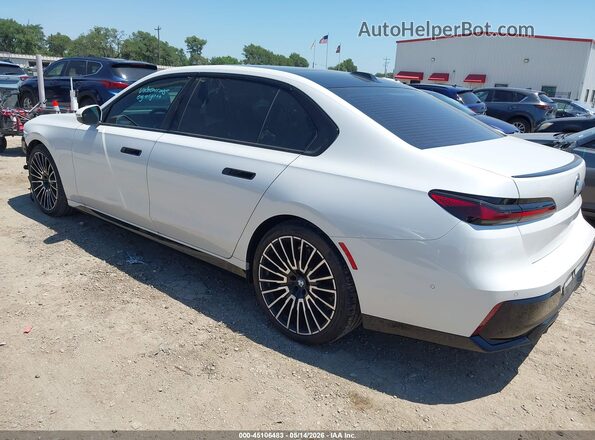 WBA23EH04SCT21250 2025 BMW 7 SERIES White უკანა მარცხენა